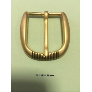 Пряжка металлическая 28 мм ТА1283 матовое золото